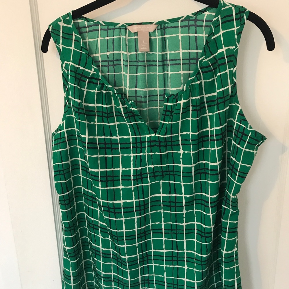 Banana Republic plaid shirt